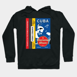 Cuba Castro Havana Habana Santiago Salsa Rhum Travel Hoodie